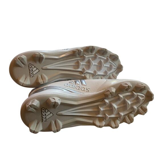 Adidas PureHustle MD Softball Cleats FV9047 White Women Size 5.5 - Picture 9 of 11